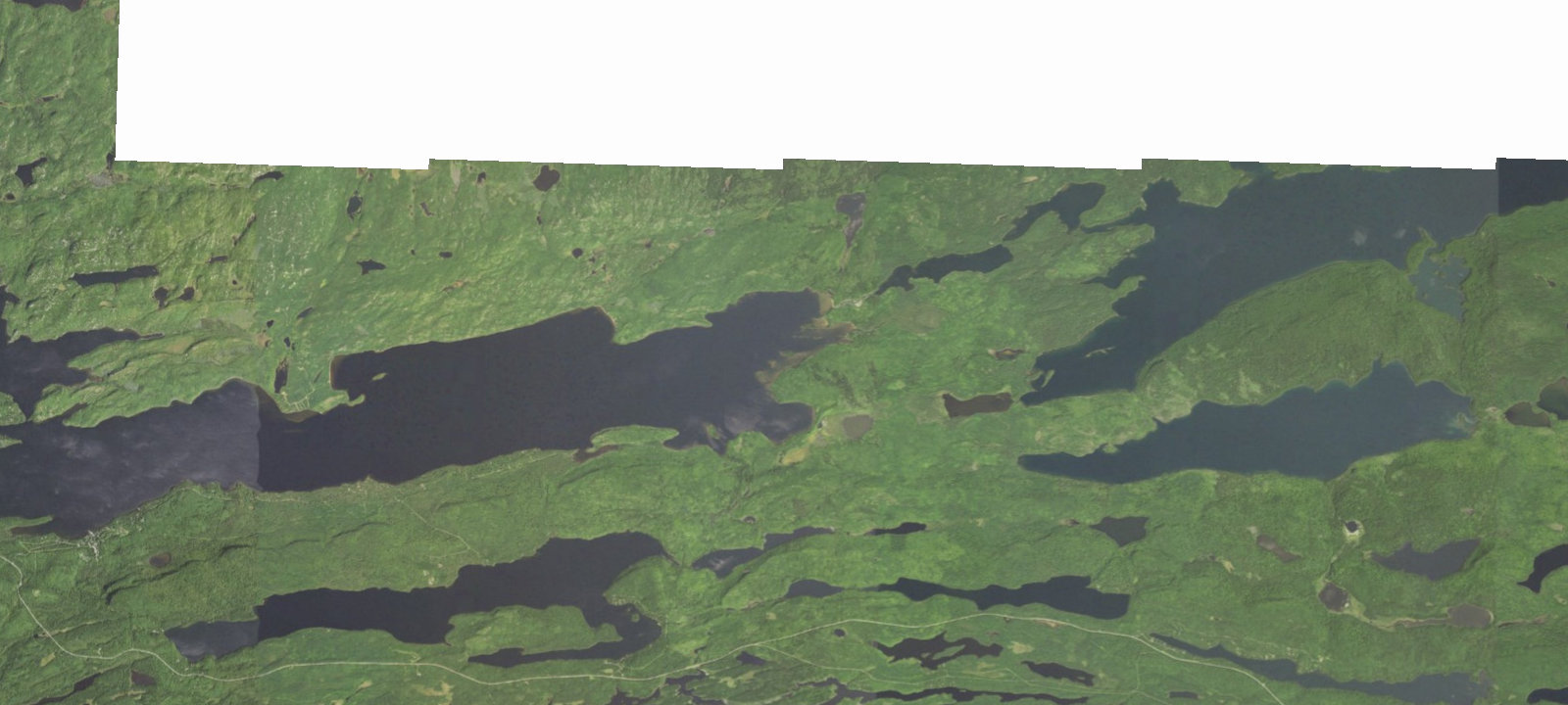 Map of Gunflint Lake Site 5