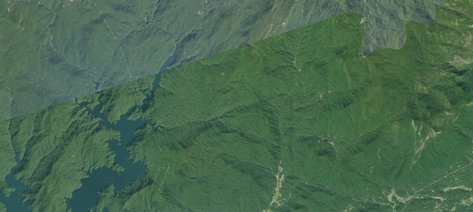 Map of Virginia Hawkins Campsite