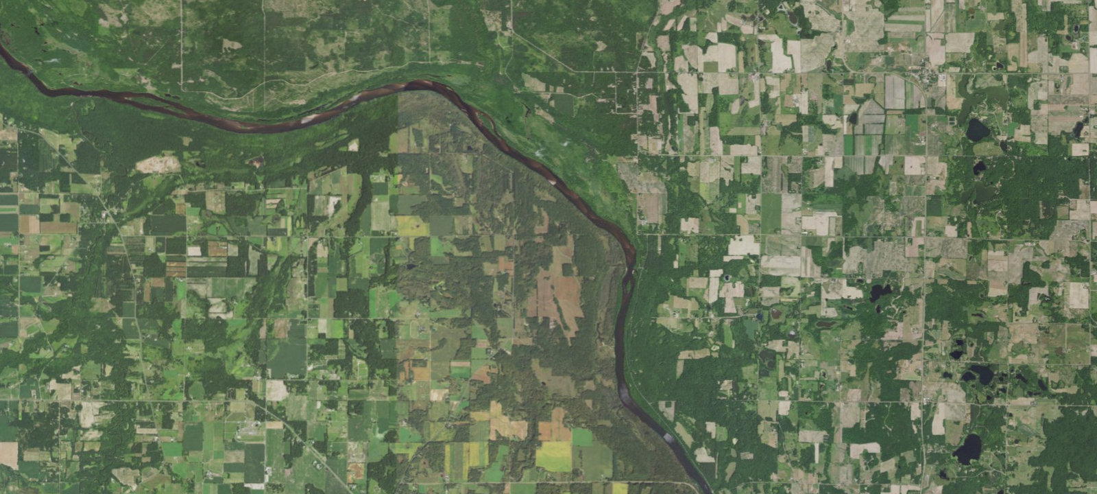 Map of Wild River Group Campsites