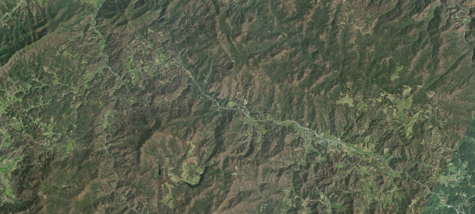 Map of Doe River Landing