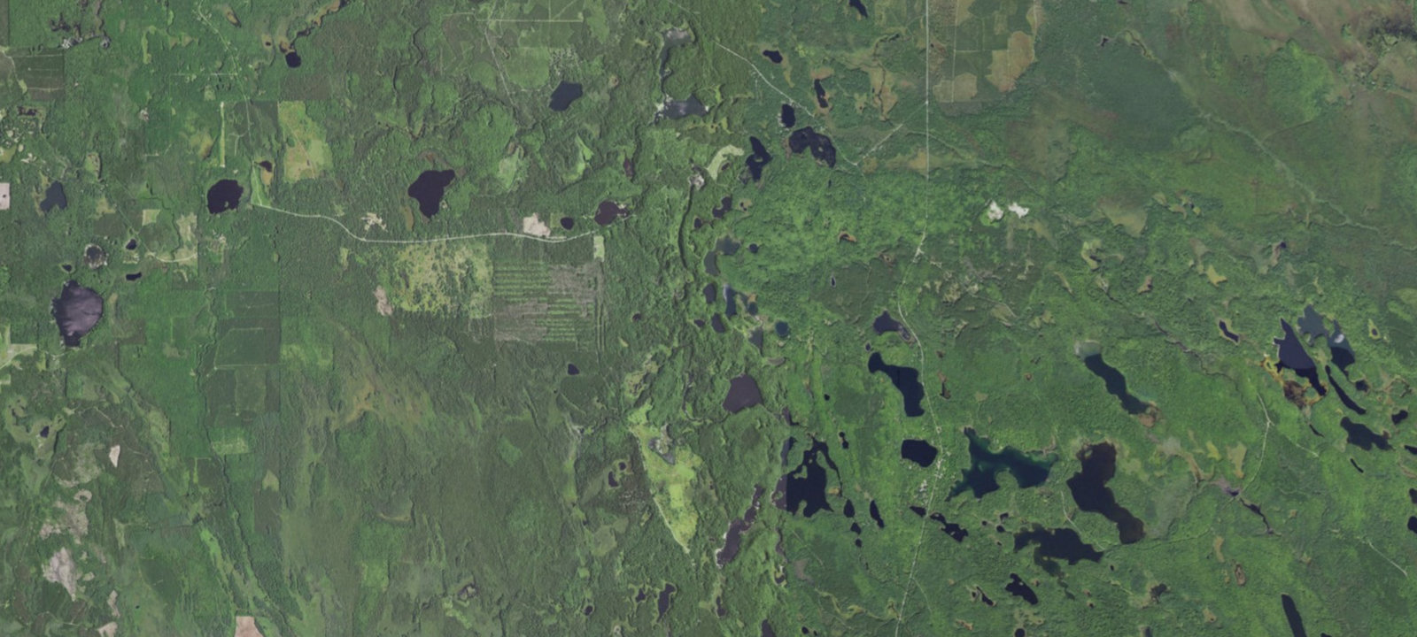 Map of Hike Lake Camping Area