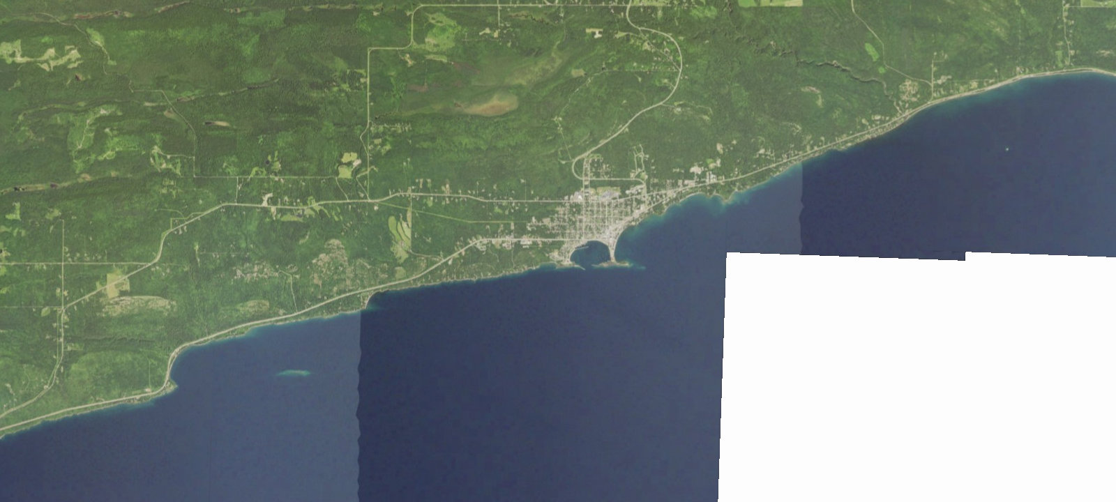 Map of Grand Marais RV Park and Campground