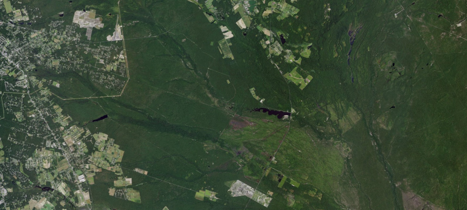 Map of Goshen Pond Campground