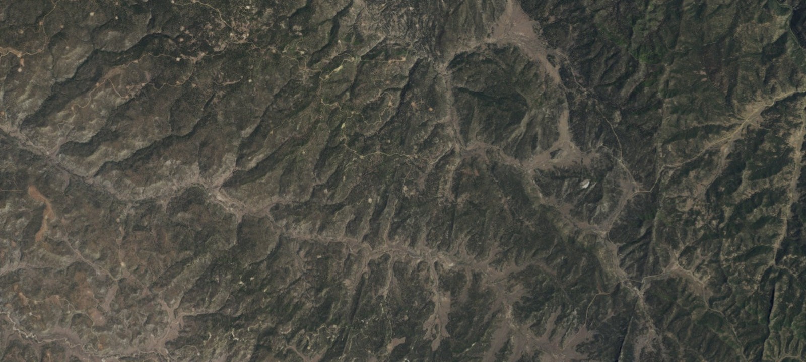 Map of Primitive Campsite