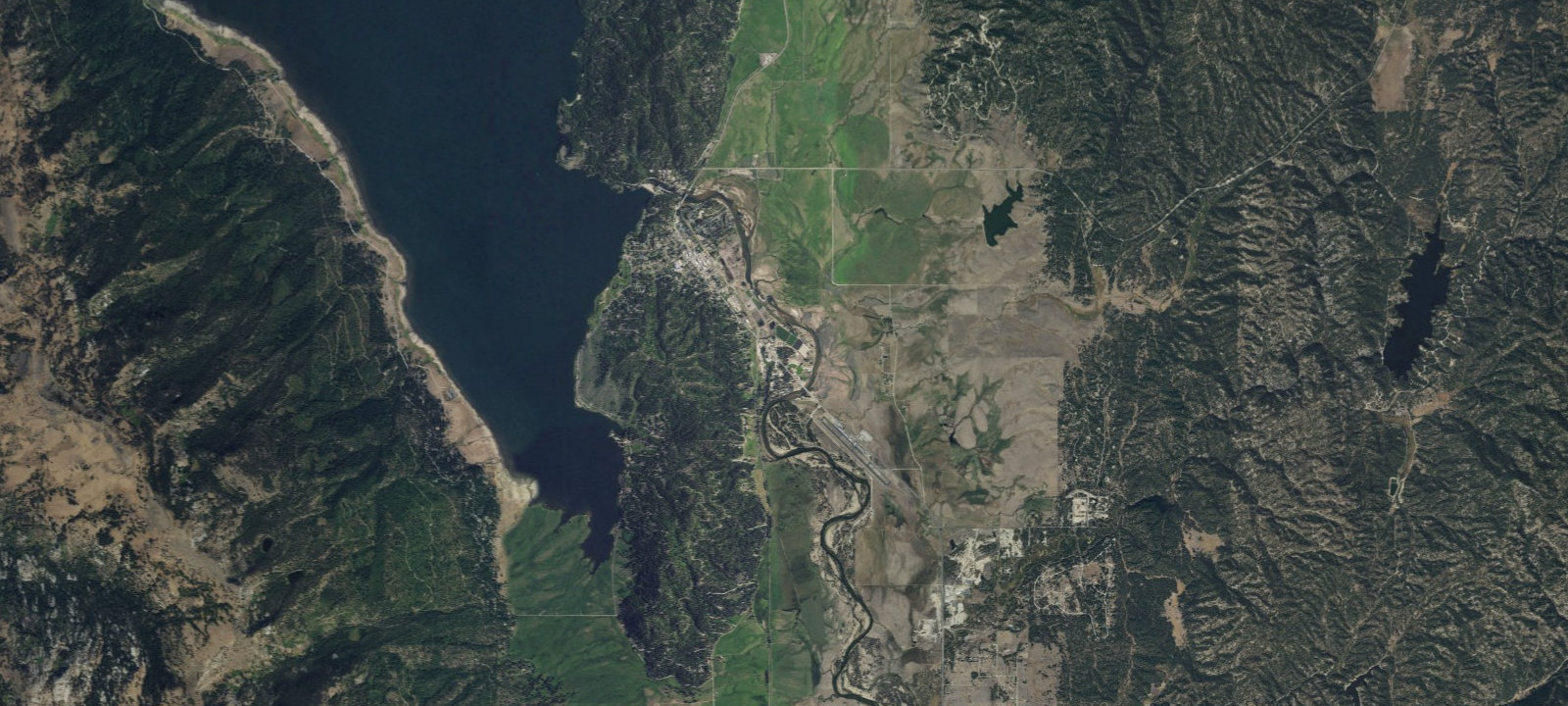 Map of Pines RV Park & Storage