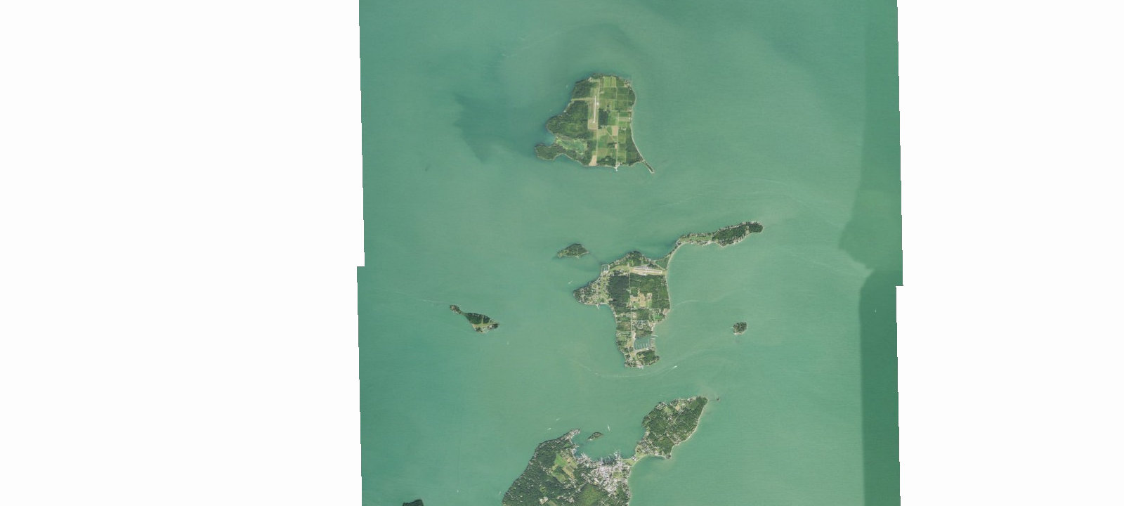 Map of Sugar Island Hunting and Fishing Club