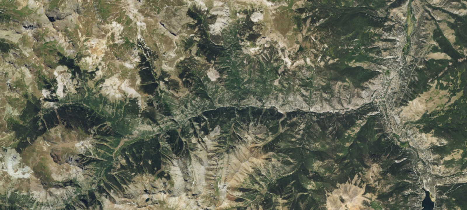 Map of Nellie Creek