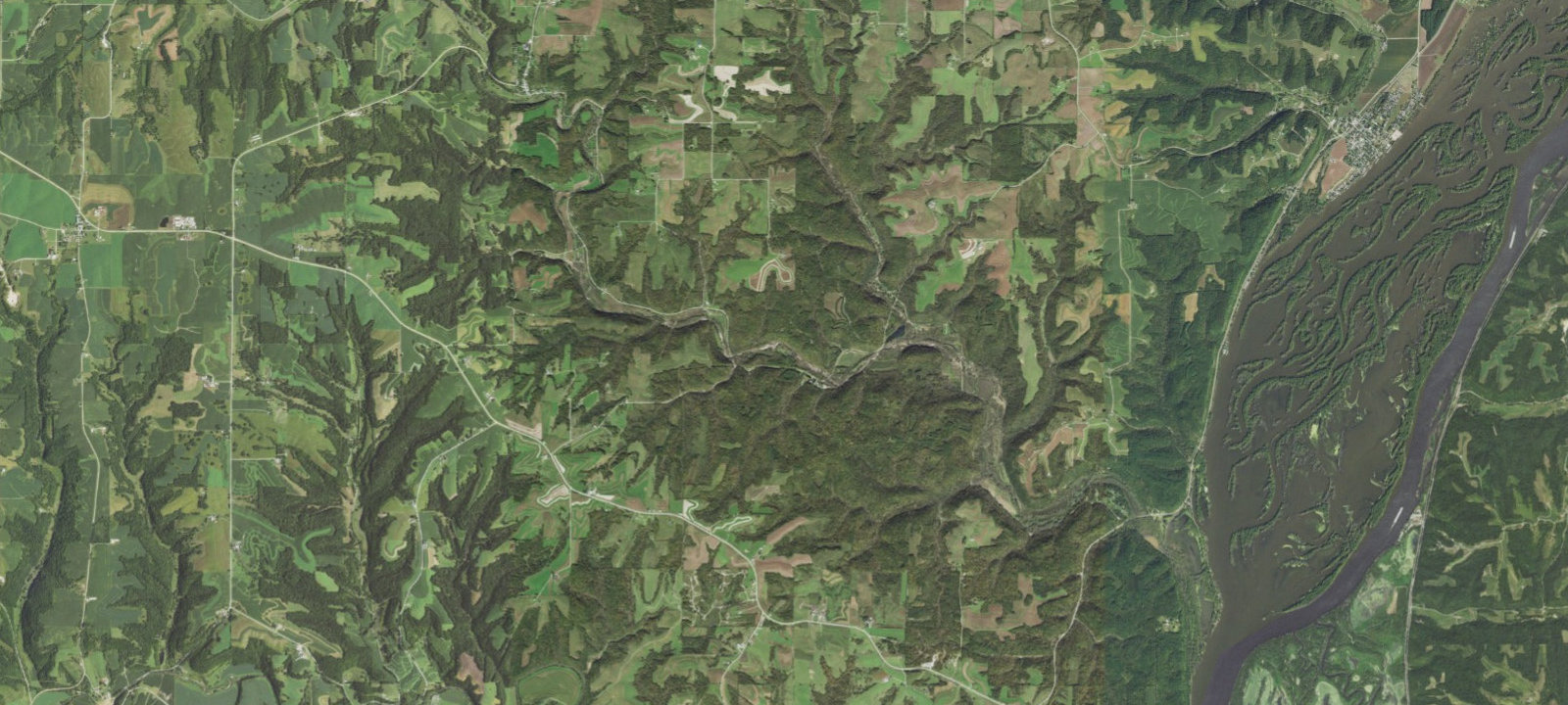 Map of Big Paint Campground