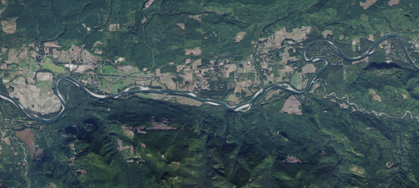 Map of Skagit River Woods