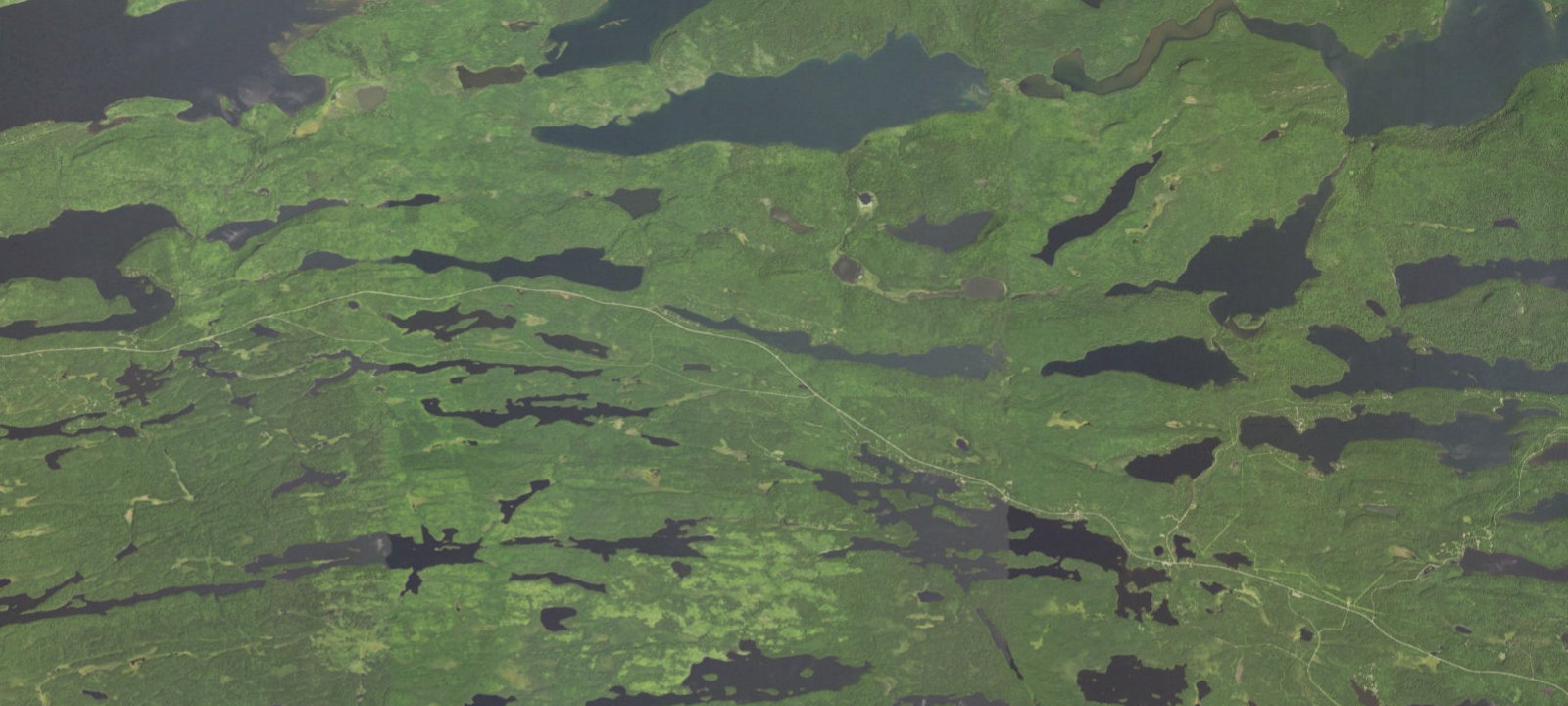 Map of Birch Lake Site 1