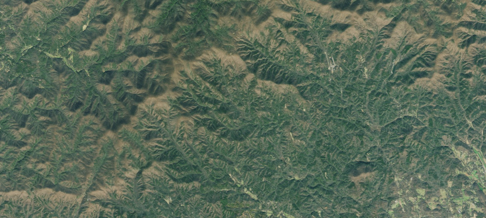 Map of Jones Creek Dispersed Area