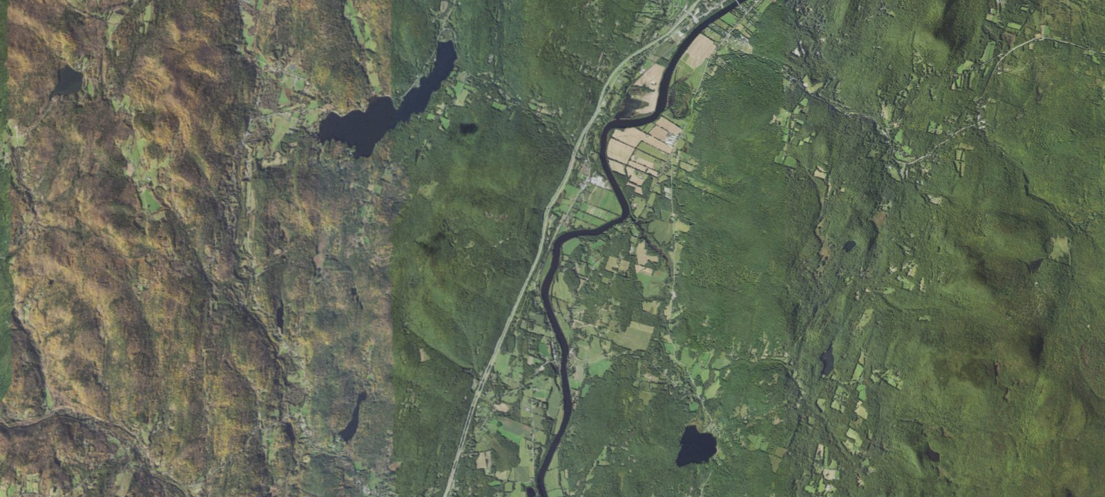 Map of Roaring Brook Campsite