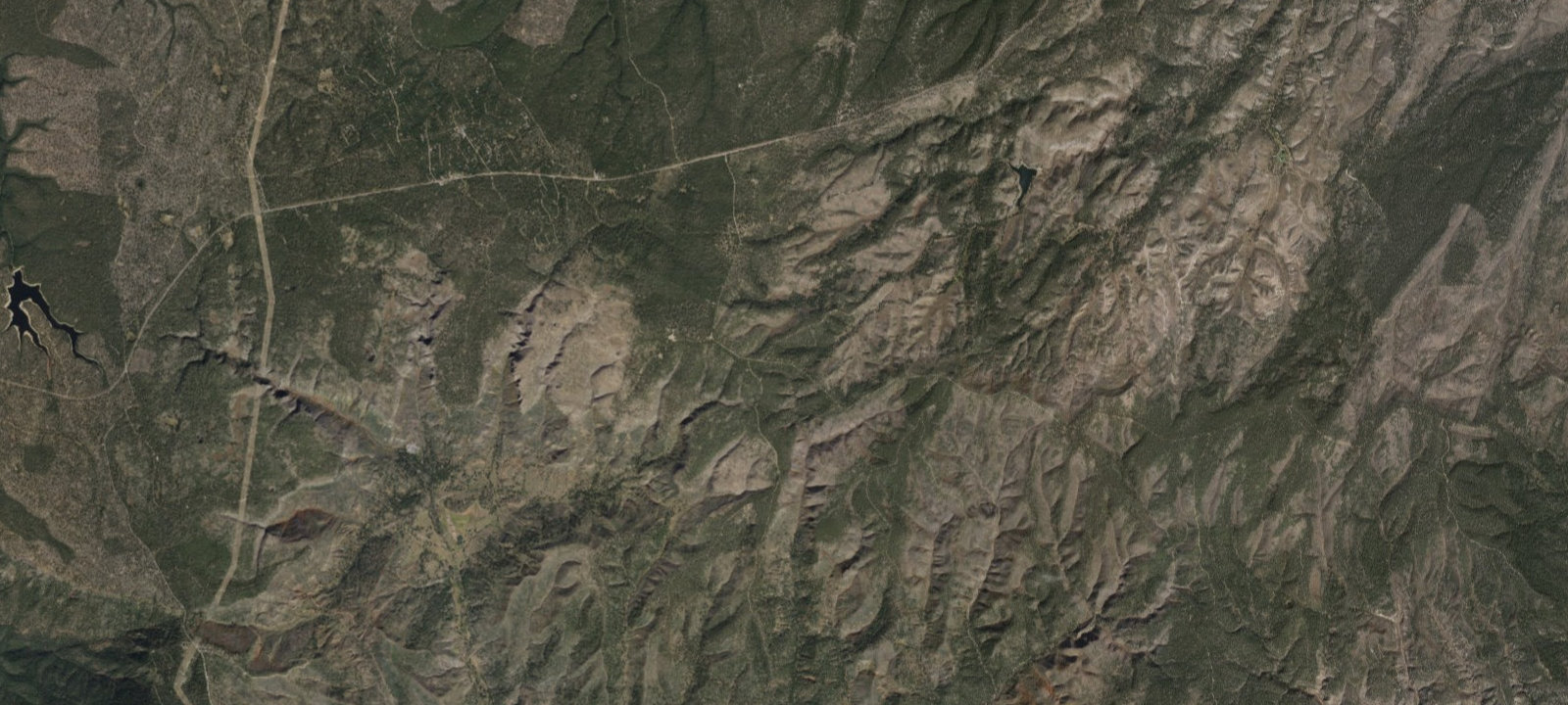 Map of Black Canyon Rim Campground (apache-sitgreaves National Forest, Az)