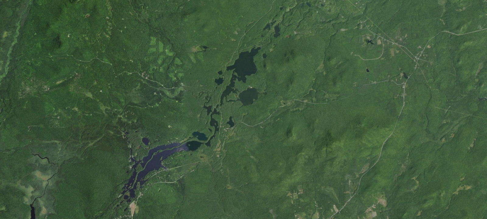 Map of Buck Pond Campground