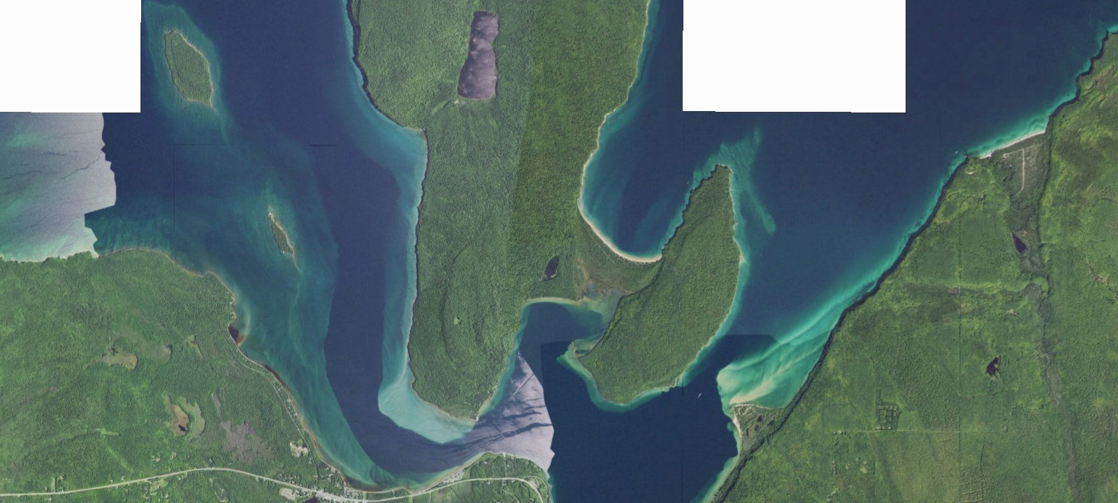 Map of Duck Lake Campsite