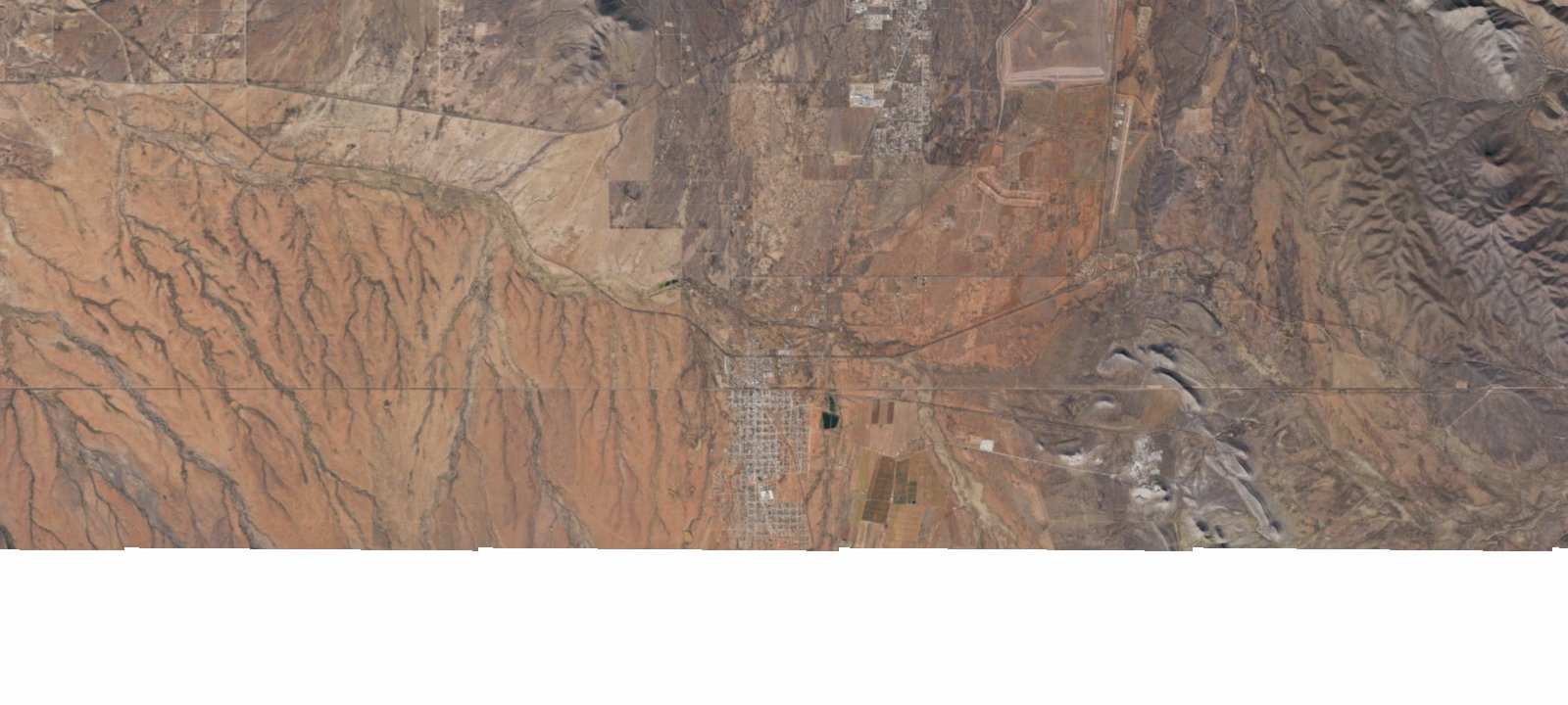 Map of Bisbee RV Park at Turquoise Valley