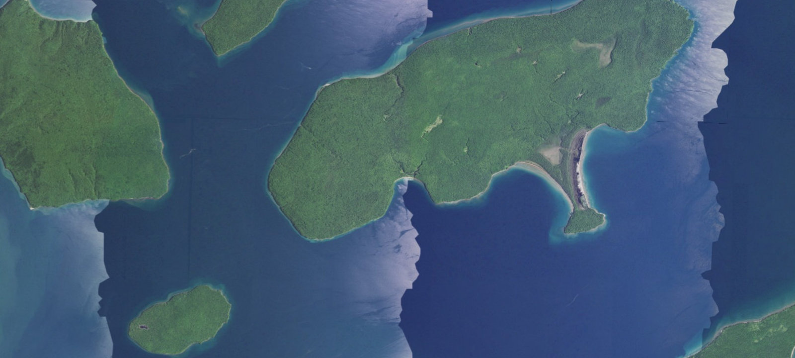 Map of Stockton Island Watercraft Campsite #20
