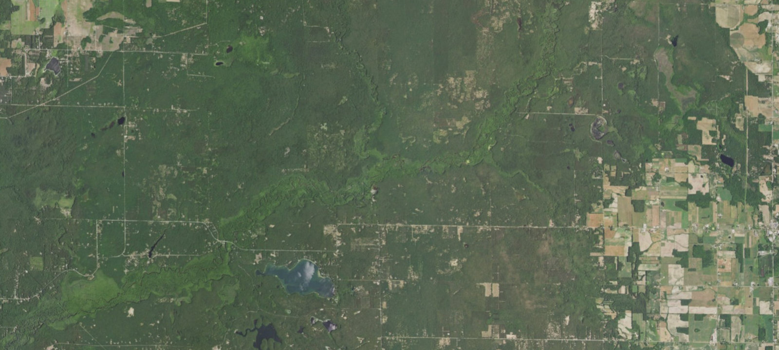 Map of 1994 OSR Trail Site