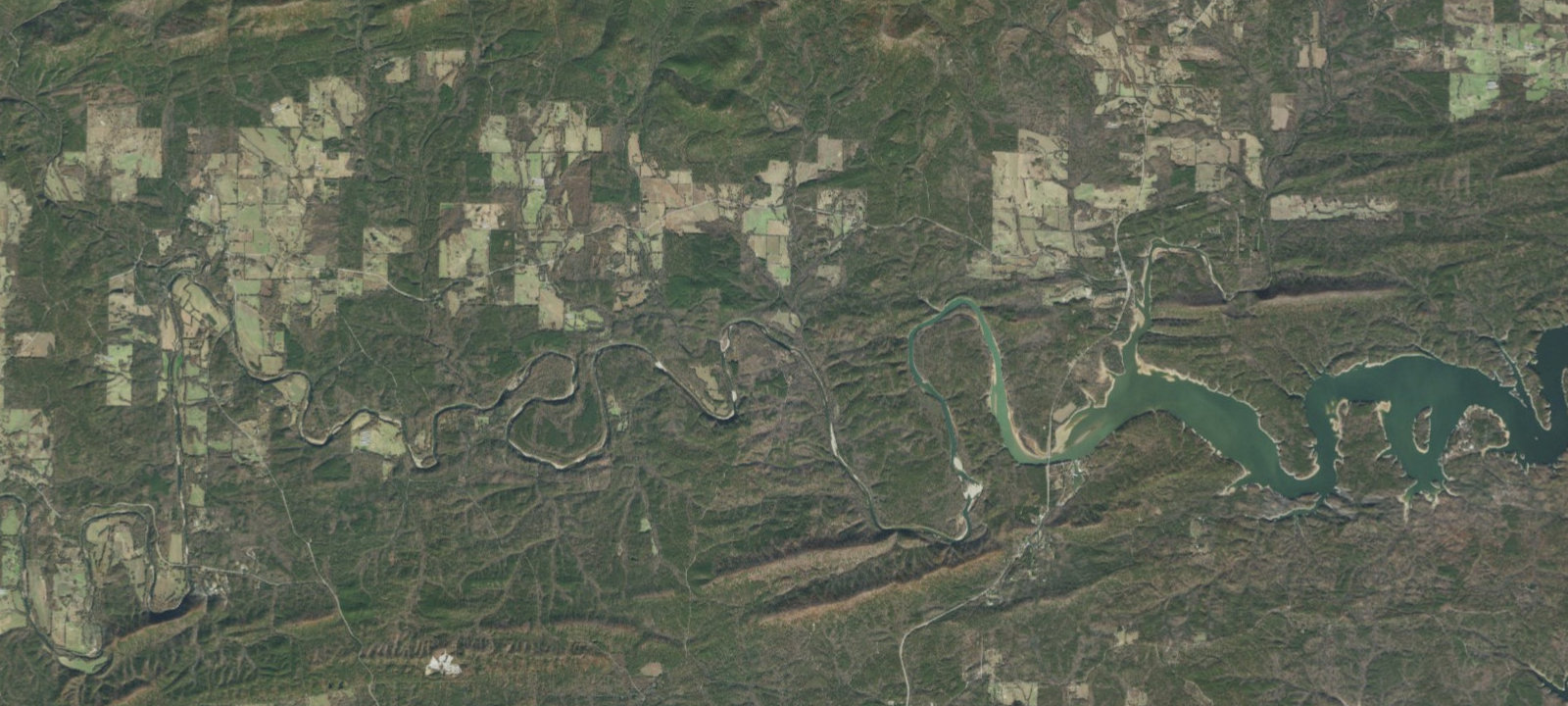 Map of High Shoals Cabins