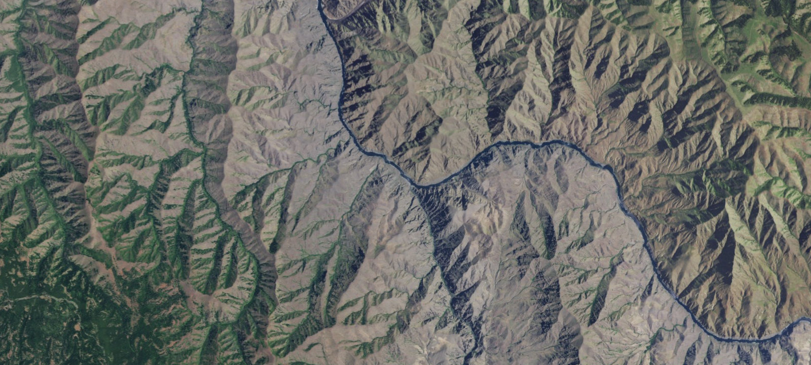 Map of Imnaha Campsite