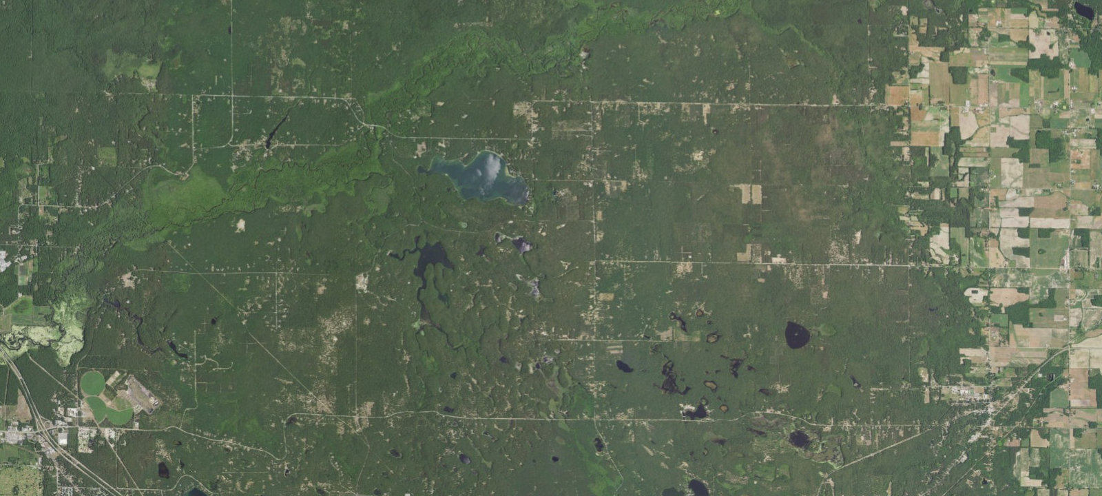 Map of Potawatomi Recreation Area