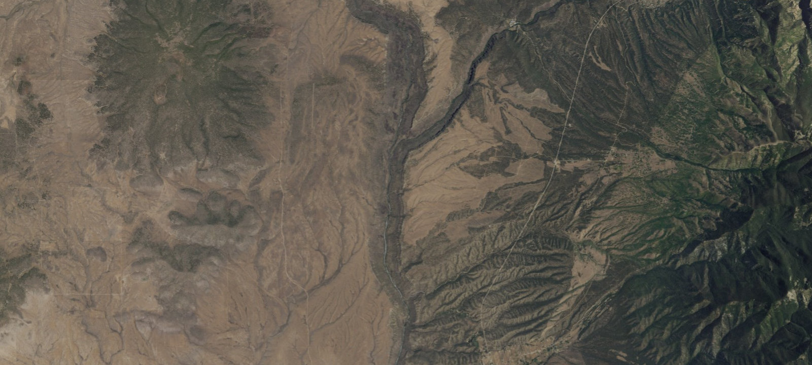 Map of Cebolla Mesa Campground