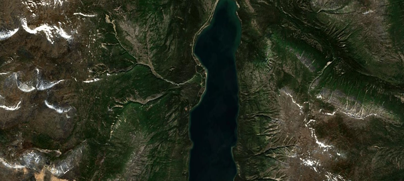 Map of Kusawa Lake Campground