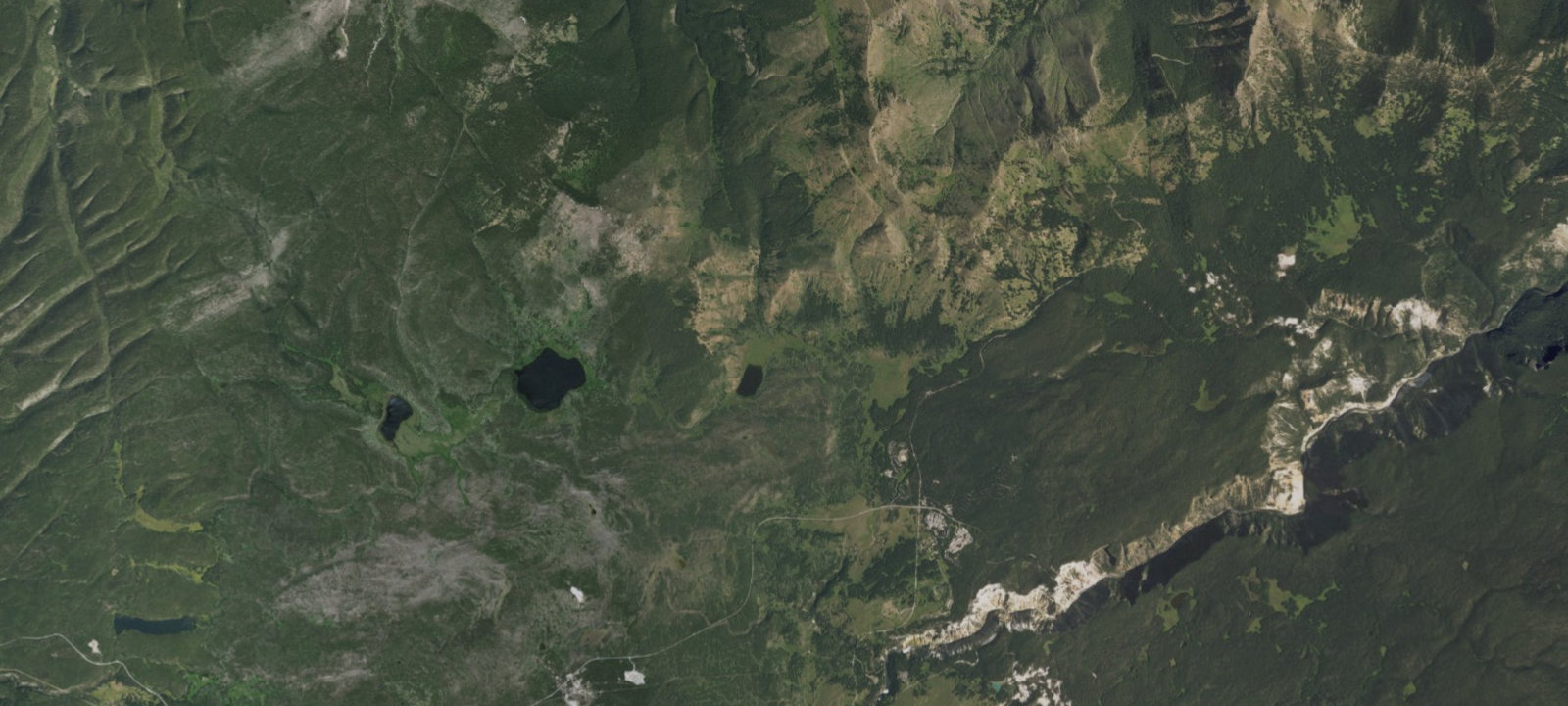 Map of Cascade Creek