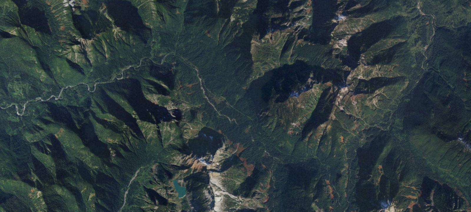 Map of Perry Creek