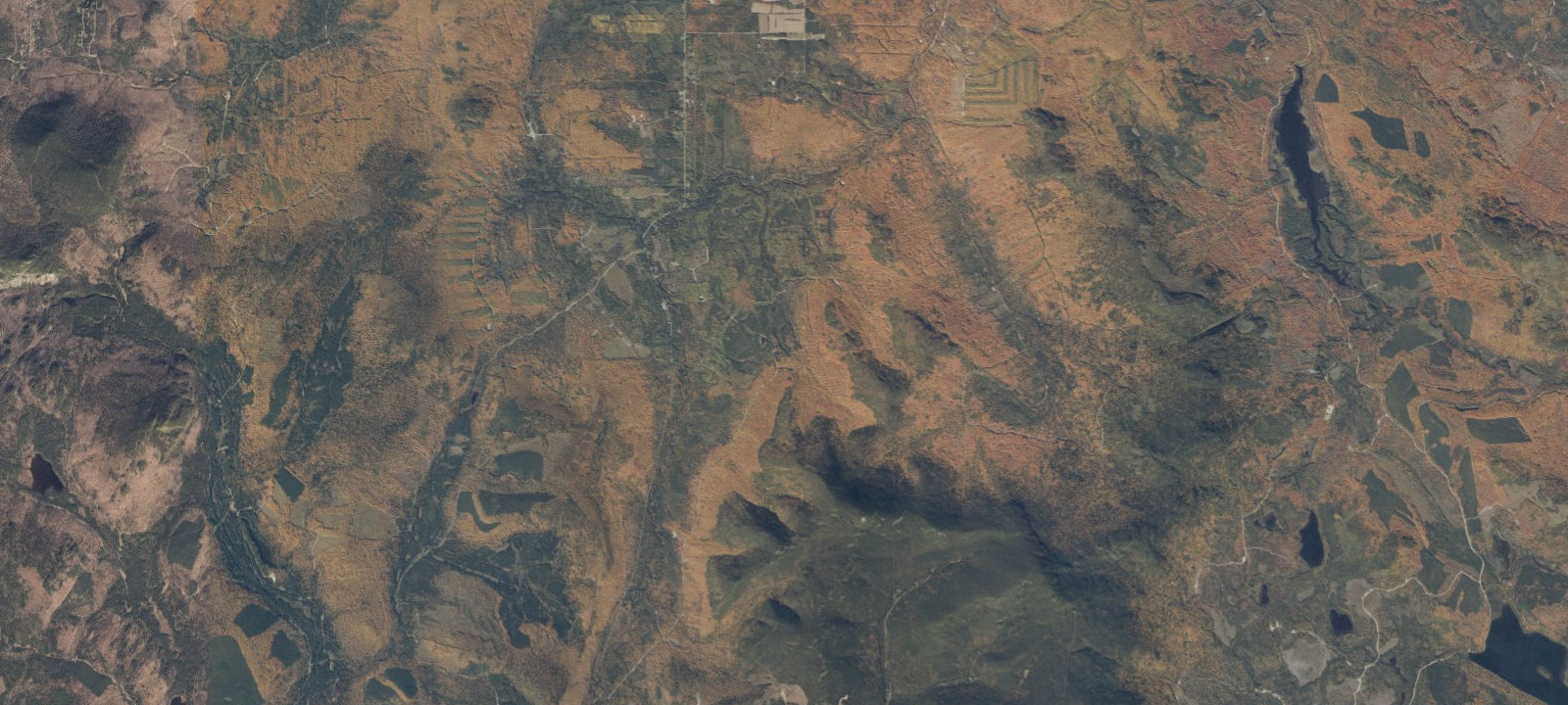 Map of Camping des Barrages