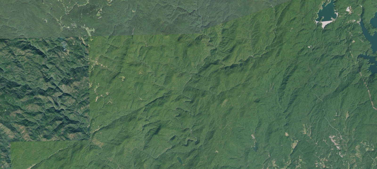 Map of Burrell's Ford