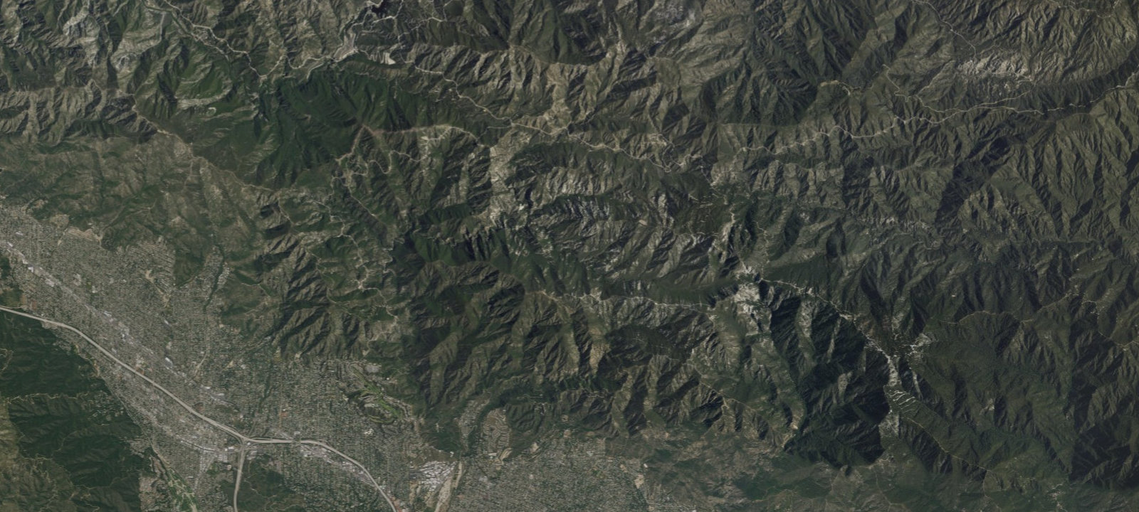Map of Bear Canyon Trail Camp