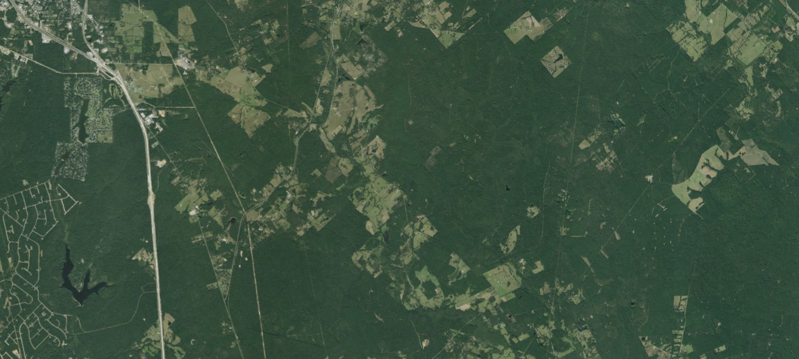Map of Four Notch Hunter Camp