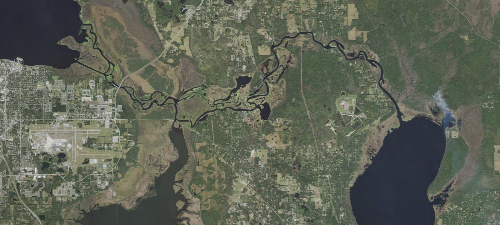 Map of Mullet Lake Park
