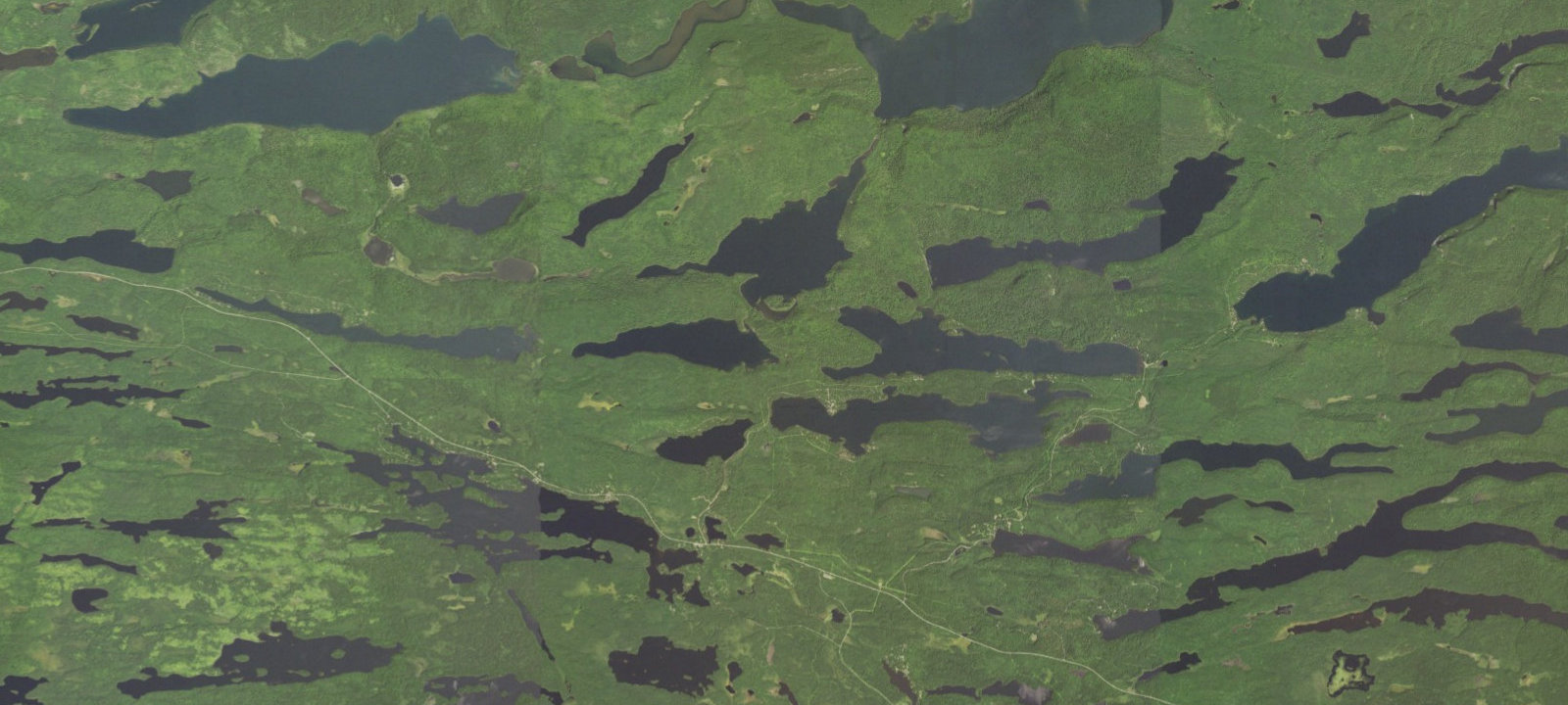 Map of Caribou Rock camp site