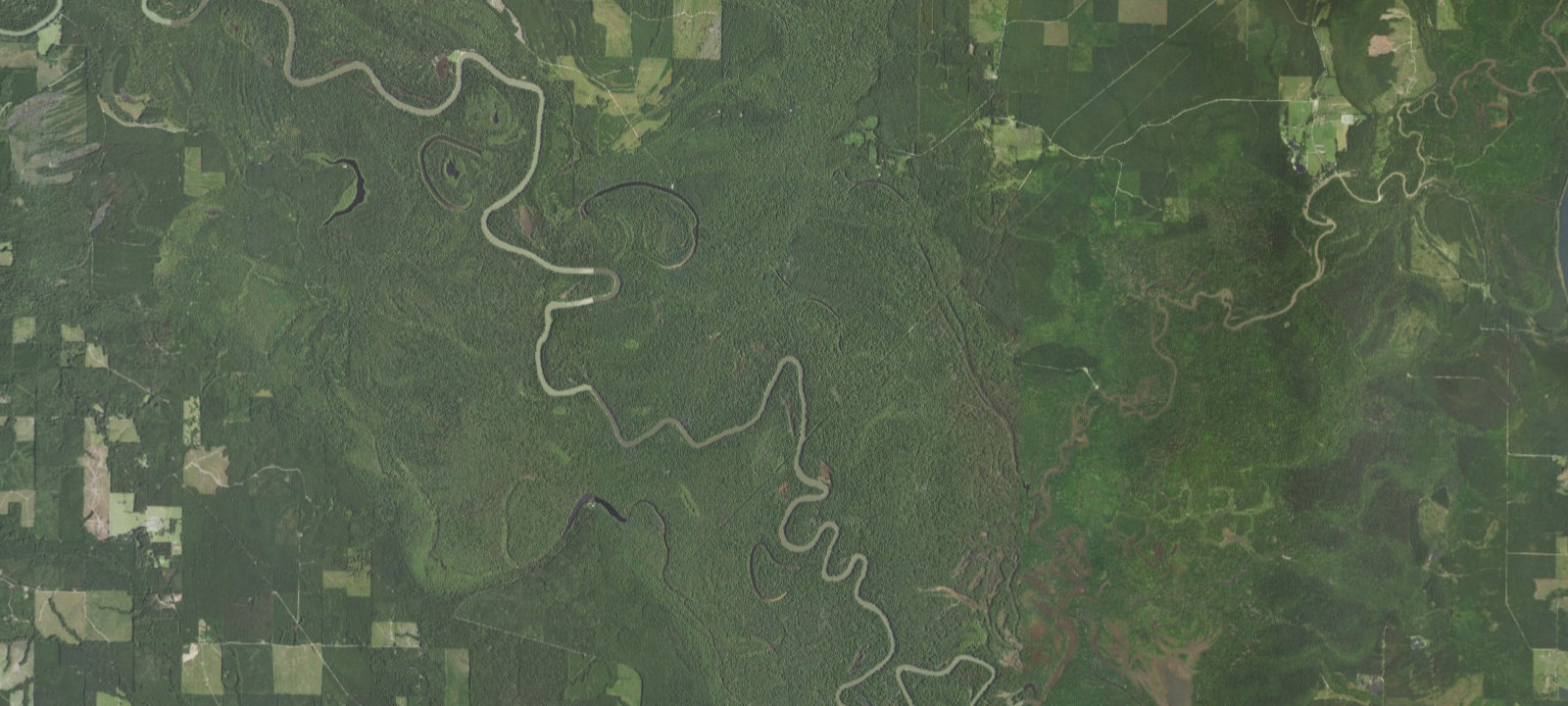Map of Caney Marais Campground