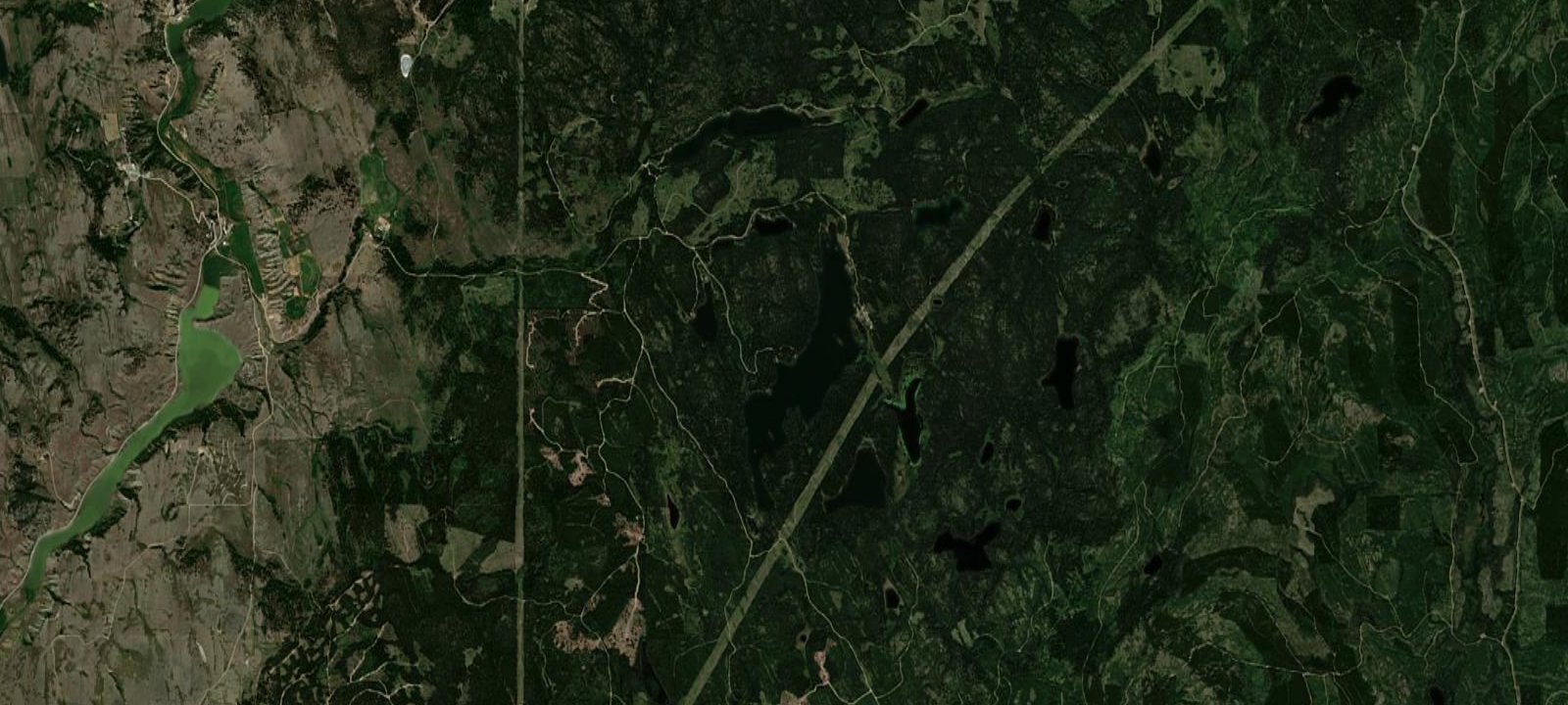 Map of Roche Lake West Campground