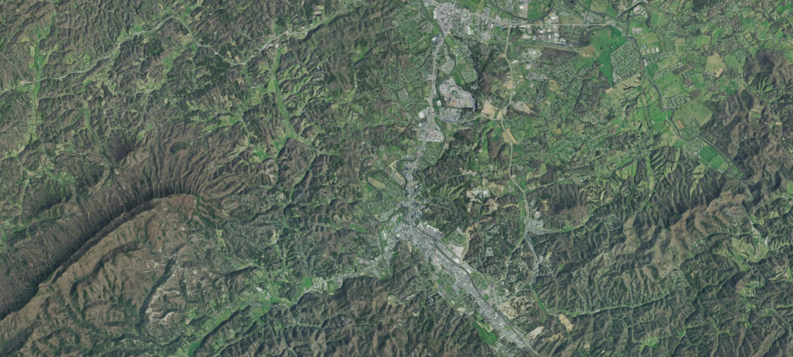Map of Pigeon Forge Landing RV Resort