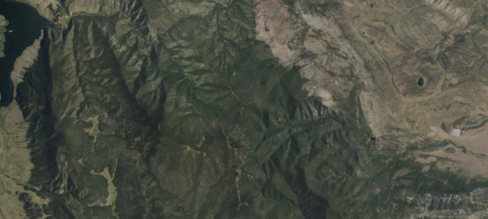 Map of Thunder Ridge Camp