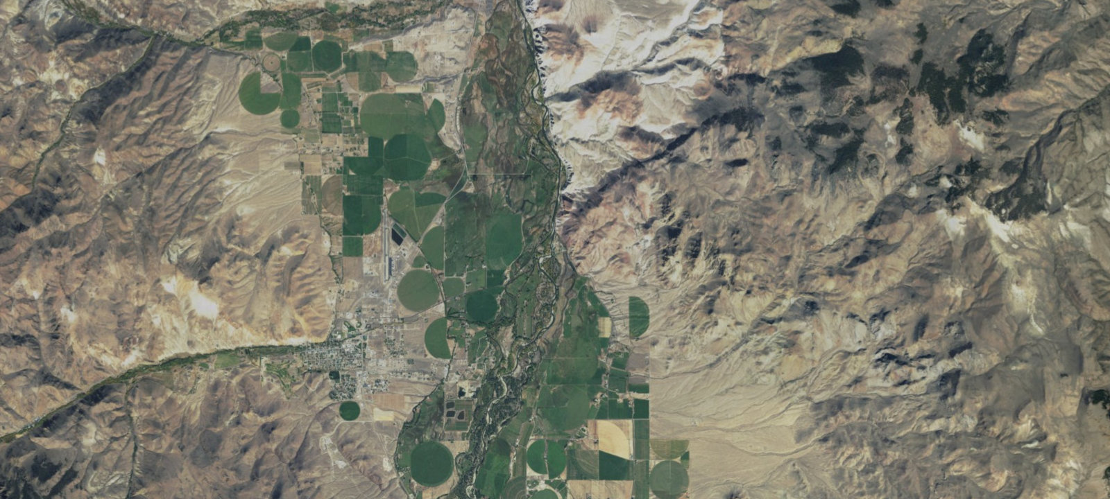 Map of Challis Hot Springs RV Park