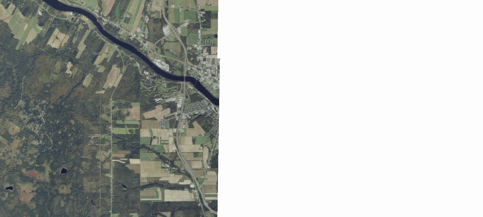 Map of Falls & Gorge Camping