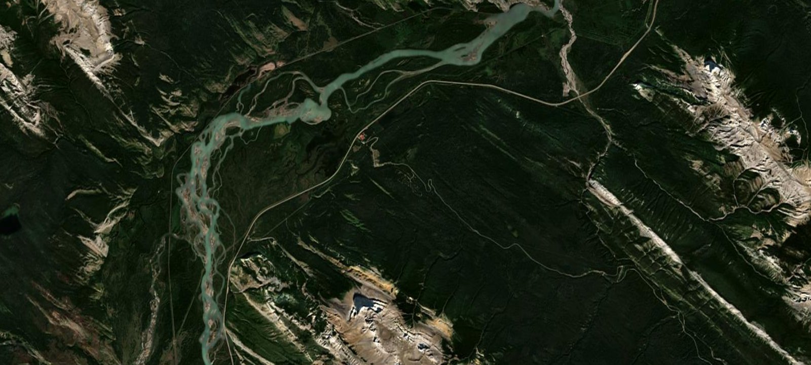 Map of Miette Campground