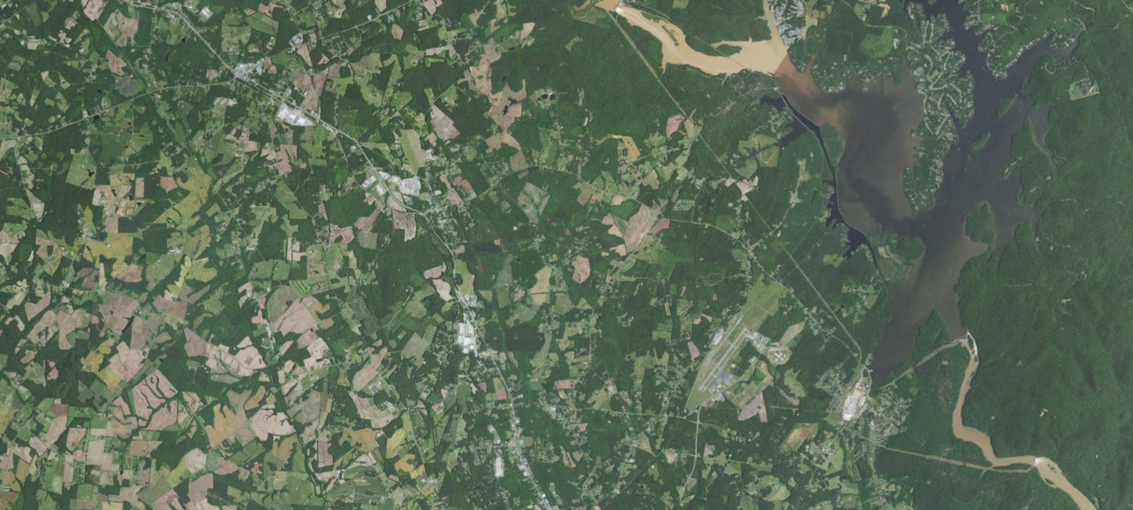 Map of Cotton Patch RV Campground