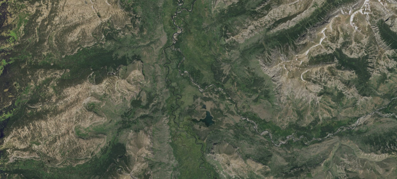 Map of South Thorofare