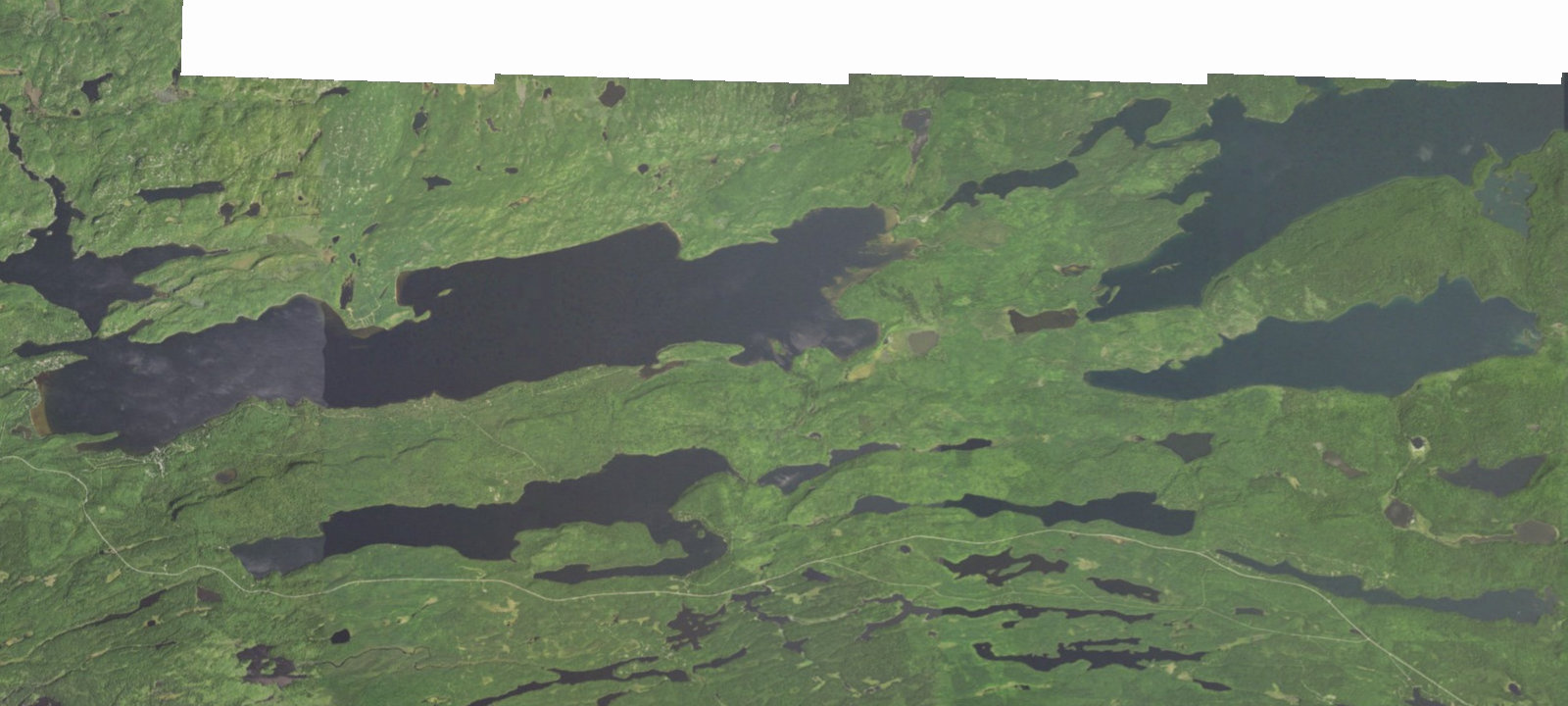 Map of Gunflint Lake Site 3