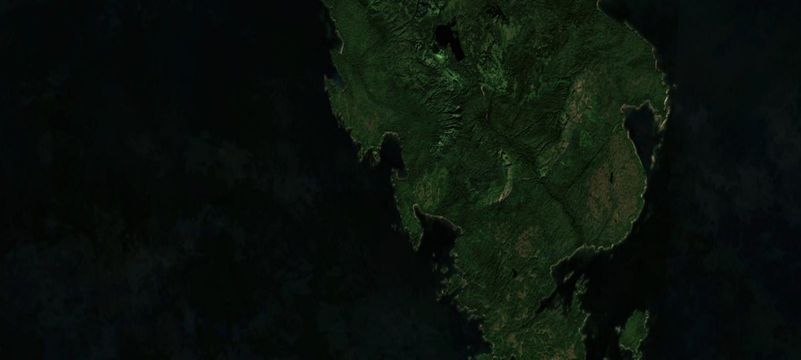 Map of Phocena Bay Cabin