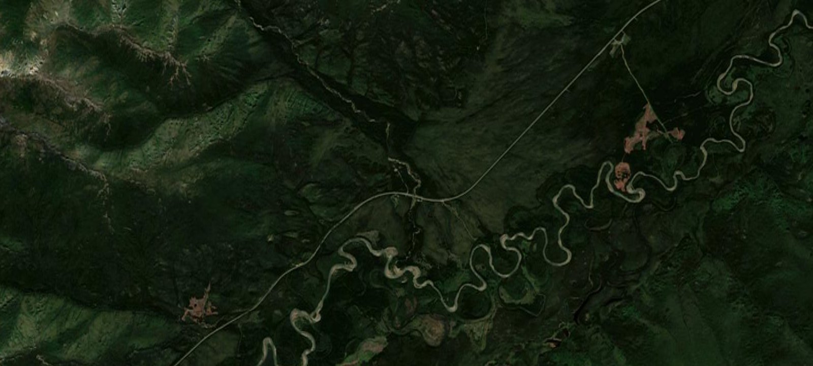 Map of Eagle Trail State Recreation Site