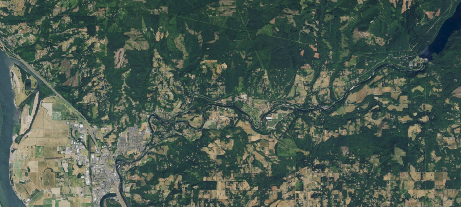Map of Lewis River RV Park