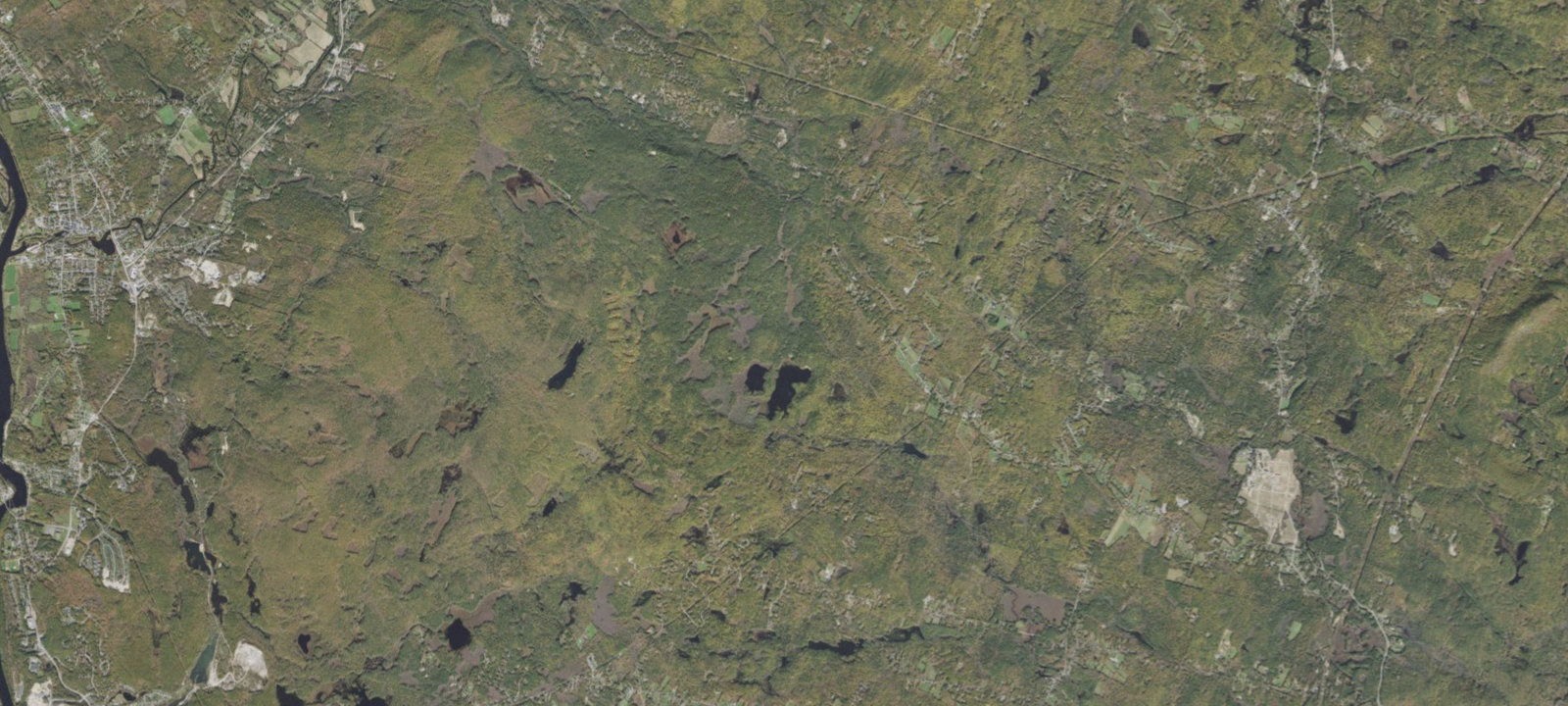 Map of Bear Brook State Park Campground