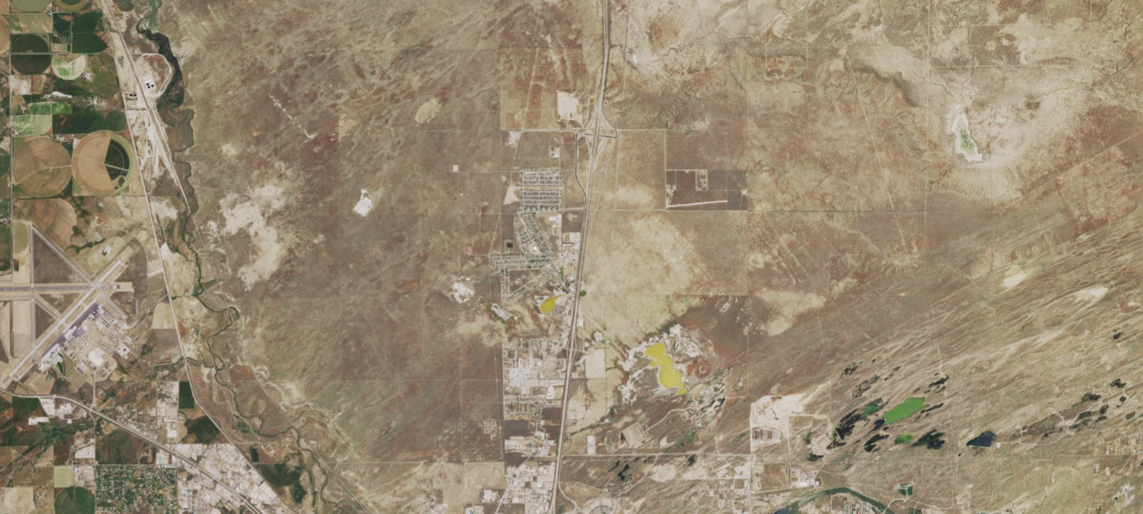 Map of Casper KOA Journey